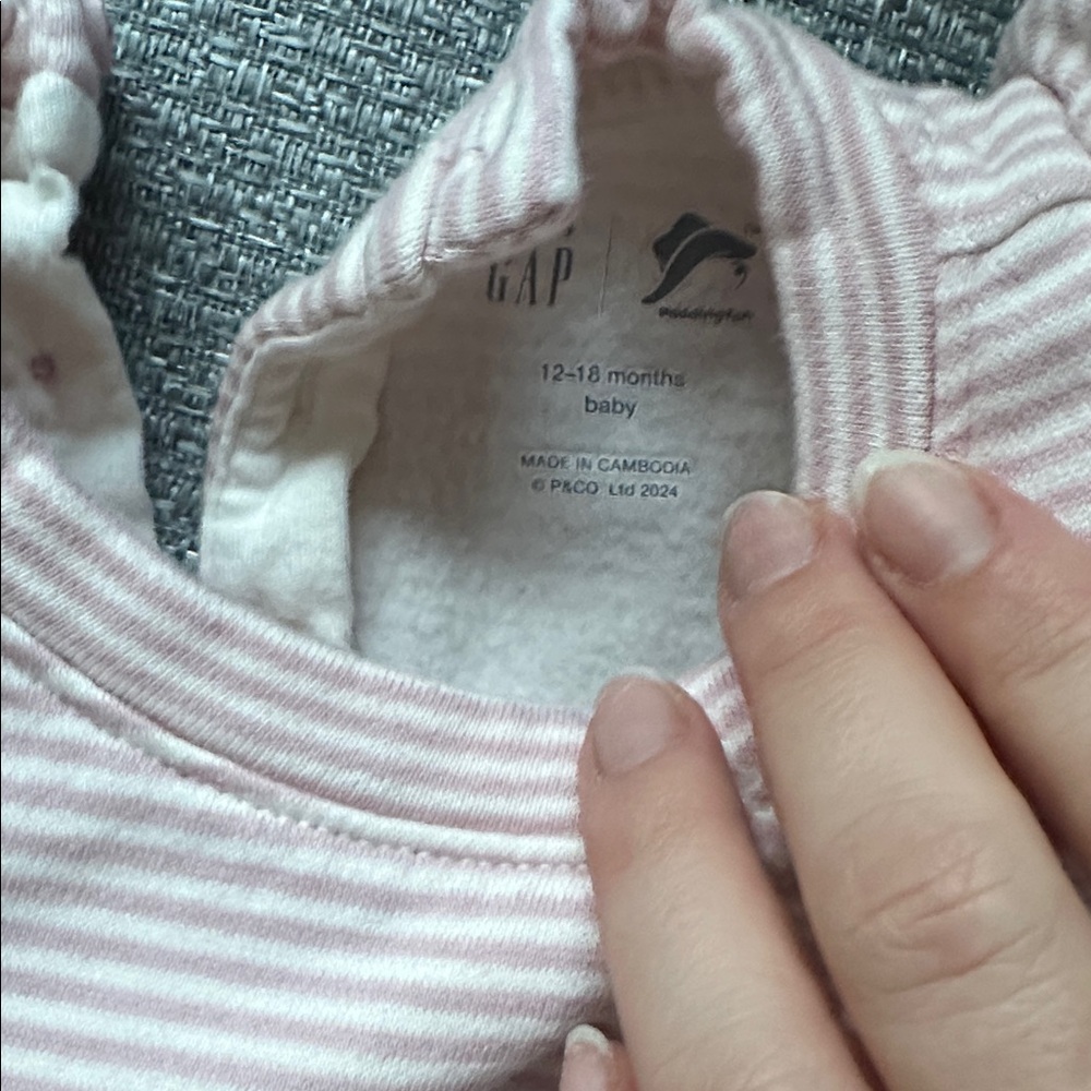GAP NWOT Paddington fleece-lined onsie - Picture 2 of 3